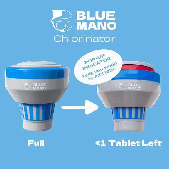 Blue Mano Pop-up Floating Chlorinator