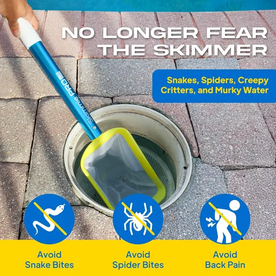 Skimmie&reg; Pro Fine Mesh Net & Hook