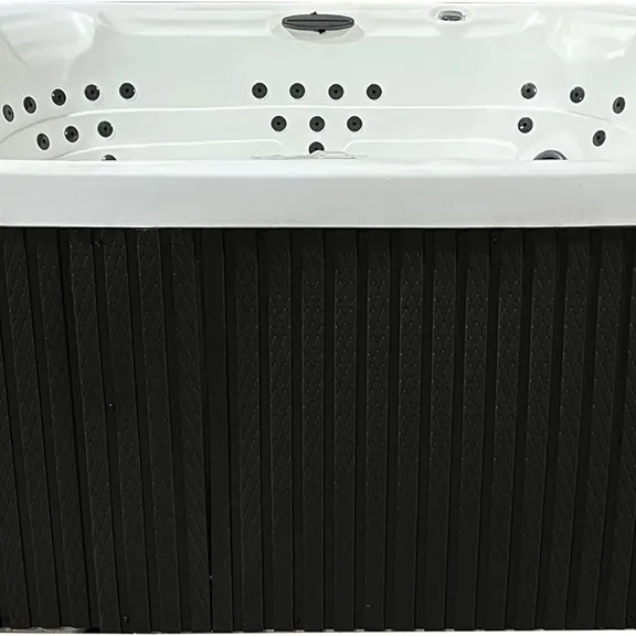Confer Plastics Hot Tub Panel Replacement Kit, Black, Fits Spas Up to 84" x 84"