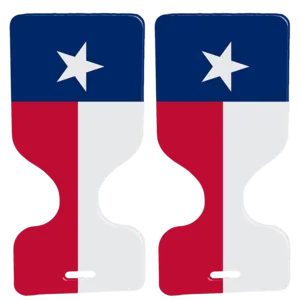 VOS Phoenix Graphic Printed Saddle Water Floats, Lone Star, 2-Pack