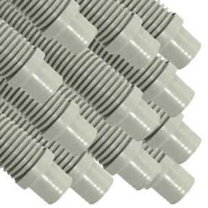 Puri Tech Universal Suction Hose for Swimming Pool Cleaner 1.5-inch x 4-feet, Light Grey (Pack of 12)