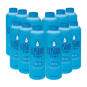 Leisure Time Bright and Clear Spa Water Clarifier, 32oz (Pack of 12)