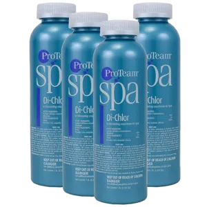 ProTeam Spa Di-Chlor Chlorinating Granules - Pack of 4 (1lb each)