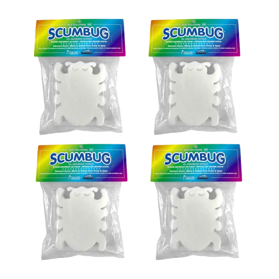 ScumBug Single Oil Absorbing Sponge, (Pack of 2)