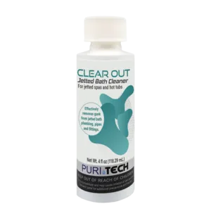 Puri Tech Jetted Bath Cleaner - 4oz, Clears Gunk from Walls, Drains, and Pipes of Bathtubs
