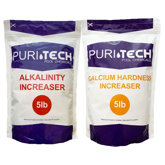 Puri Tech Calcium Hardness and Alkalinity Increaser Kit, 5 lb Each