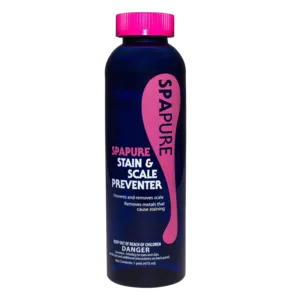 SpaPure Stain and Scale Preventer Remover Liquid Bottle 1 Pint (Pack of 1)