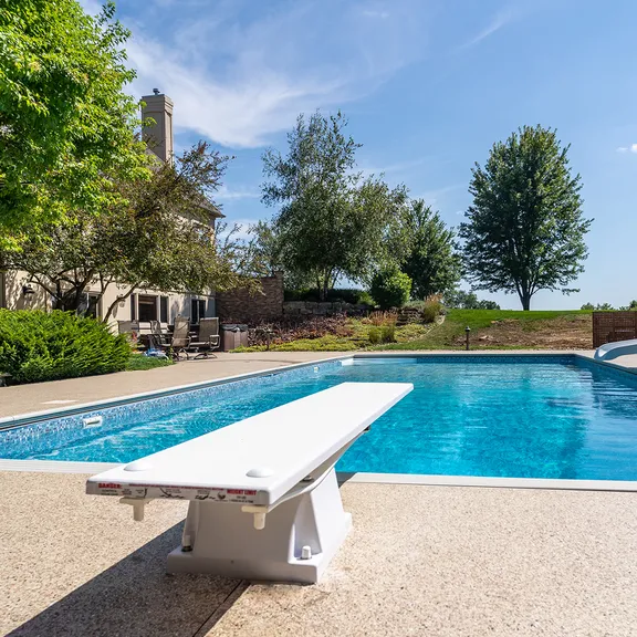 Global Pool Products Spring kit Diving Board Stand with 4 Bolt Base 6' Sand