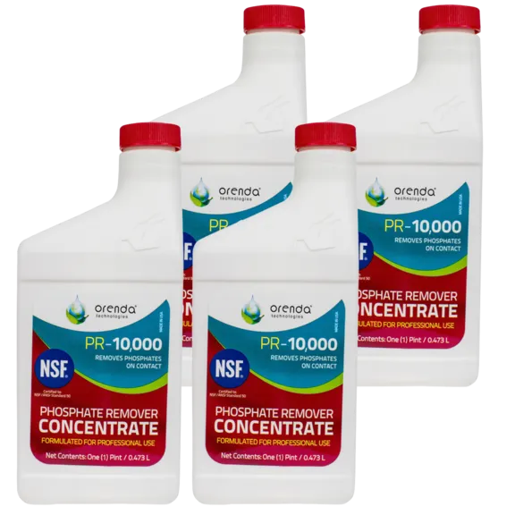 Orenda PR-10000 Phosphate Remover Concentrate for Pool and Spa, Pint Size (Pack of 6)