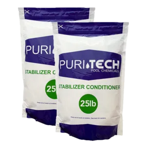 Puri Tech 50 lbs UV Protection Pool and Spa Stabilizer Conditioner - Cyanuric Acid Enhances Chlorine Effectiveness