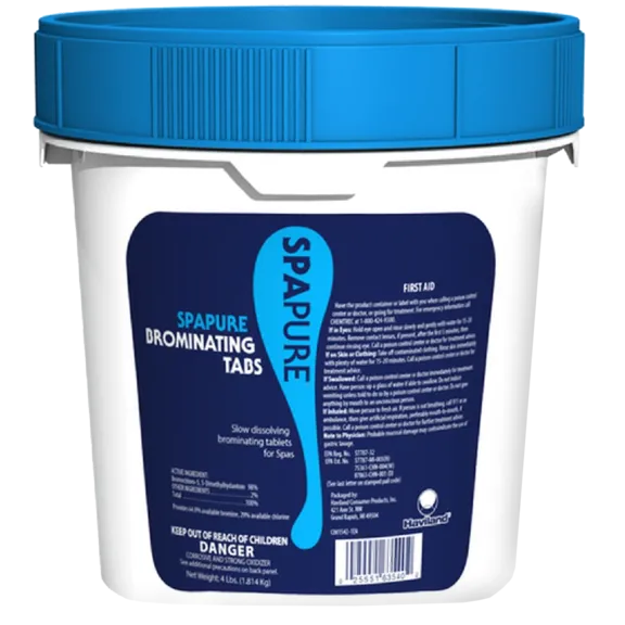 SpaPure Bromine Tablets for Spa Sanitizing Halogen 4 lb C002510-CS77C1