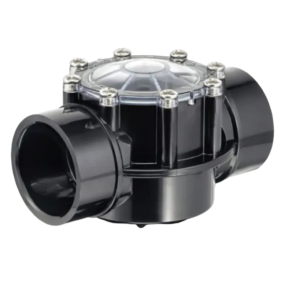 Hayward Check Valve with 2 port 2" x 2.5" PVC