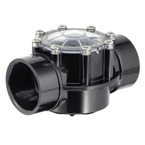 Hayward Check Valve with 2 port 2" x 2.5" PVC