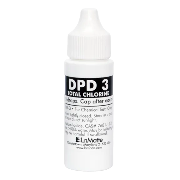 Lamotte Total Chlorine Liquid Reagent DPD 3 - 1 oz Bottle