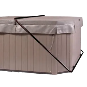 Puri Tech Cradle Hot Tub Spa Cover Lift, Black