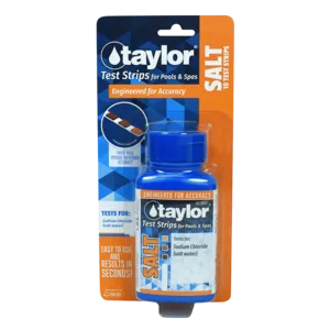 Taylor Technologies Foil-Protected Salt Test Strips - Pack of 10