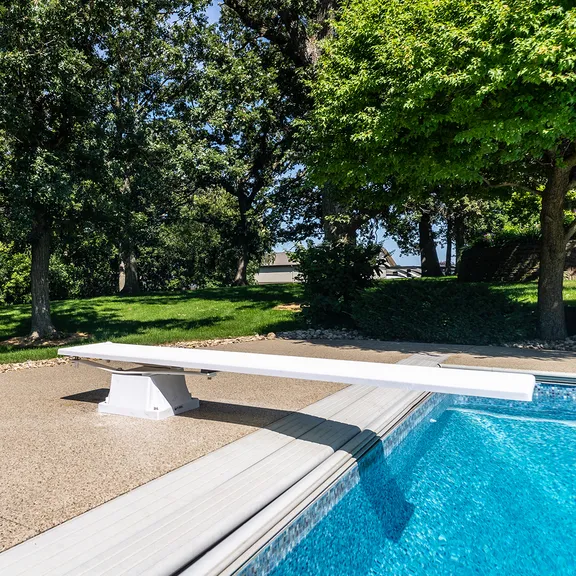 Global Pool Products Spring kit Diving Board Stand with 4 Bolt Base 6' Sand