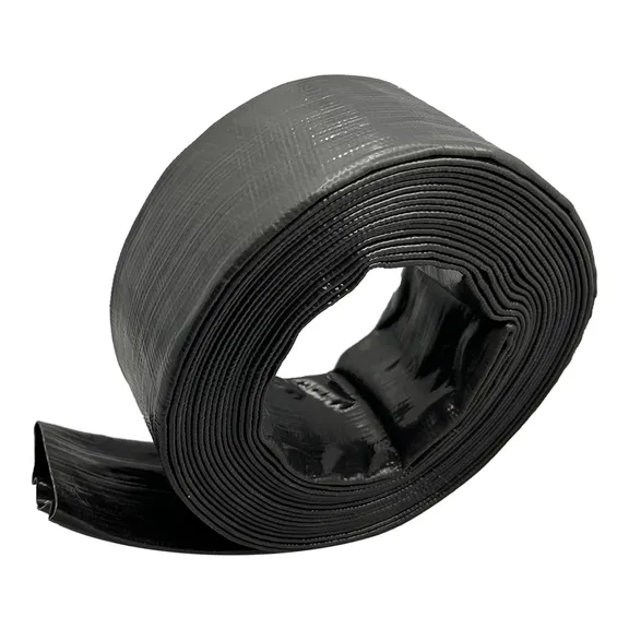 Primal Accessories Commercial Grade 1.5-inch x 25-feet Black Backwash Hose with 3 Bar/43.5 psi Capacity