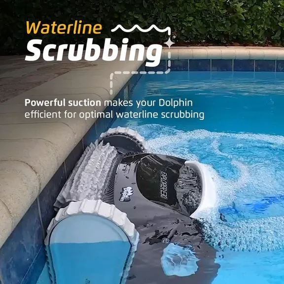 Dolphin Explorer E30 Automatic Robotic Pool Cleaner with WiFi, Caddy, and Cover