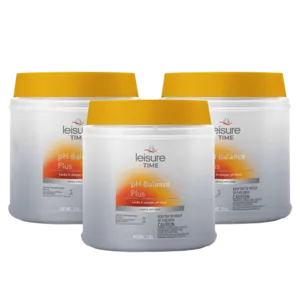 Leisure Time pH Balance Plus Granular for Pools and Spas, 3lbs (Pack of 3)