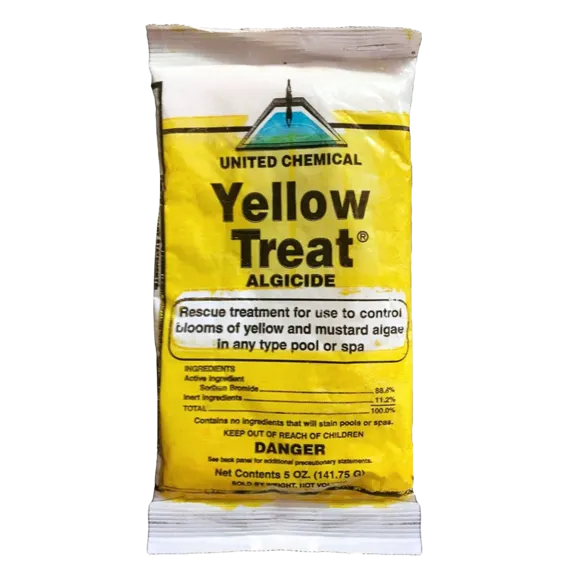 United Chemical Yellow Treat&reg; Algaecide for Pools, 5oz