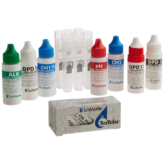 Lamotte Color-Q Pro 7 Liquid Pool Test Reagent Refill Kit