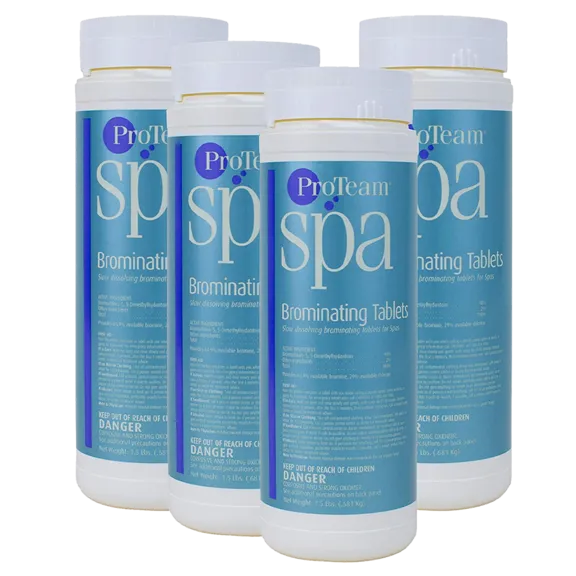 ProTeam Spa 4-Pack Brominating Tablets, 1.5 lbs Each