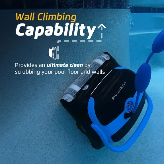 Dolphin Nautilus CC Plus Wi-Fi Enabled Robotic In-Ground Pool Cleaner with Ultra-Fine Filters, Suitable for Pools up to 50 FT