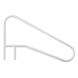 SAFTRON Cross Braced Return-to-Deck 3 Bend Slope Pool and Spa Handrail