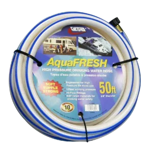Valterra AquaFRESH Durable Water Hose, 5/8" x 50"