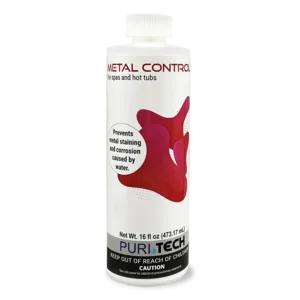 Puri Tech 16oz Spa Metal Control for Isolating Iron, Copper and Other Minerals to Prevent Staining