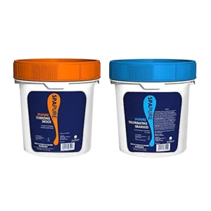 SpaPure 5 lb. Oxidizing Shock and 4 lb. Chlorinating Granules Set