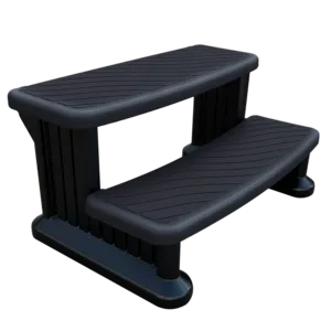 Puri Tech 100 Series Universal Outdoor Steps No Slip Grip Support, Extra Large, Black