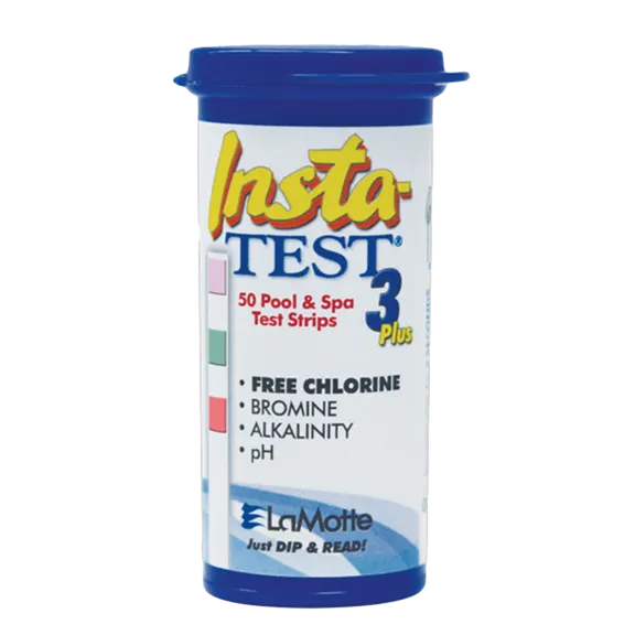 LaMotte® Insta-Test® 3 Plus Pool & Spa 50 Test Strips
