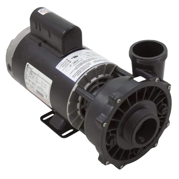Waterway Plastics Executive Spa Pump with 56 Frame, 1-Speed, 230V, 5HP, 2", 3712021-1D