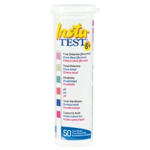 LaMotte Insta-Test Strips, TEST 6 Plus, Multilingual, 50/btl, 12/cs
