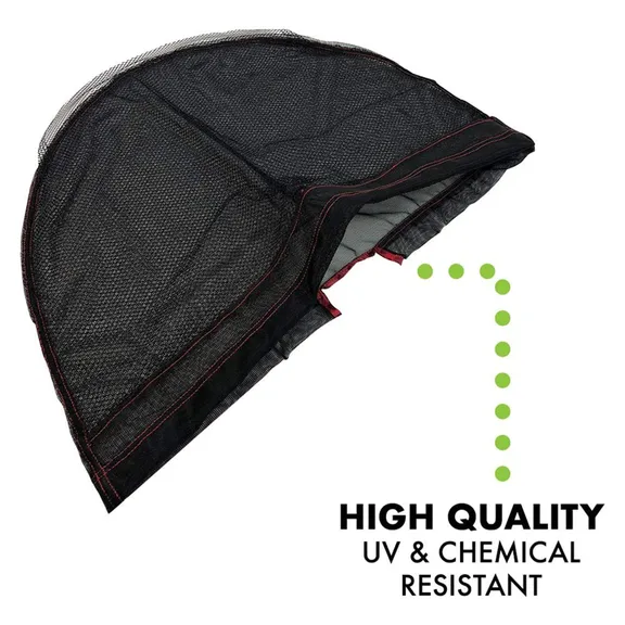 Primal Accessories Commercial Grade Soft Nylon Net, 13 inch, for 23 inch Leaf Rake, Black - Net Only