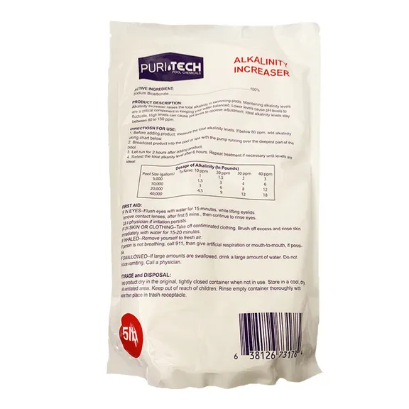 Puri Tech Calcium Hardness and Alkalinity Increaser Kit, 5 lb Each