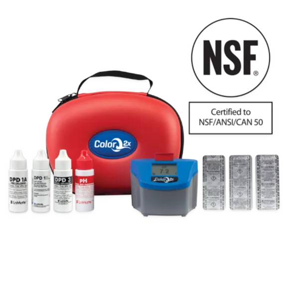 LaMotte® ColorQ® Digital Pool Water Test Kit with Photometer 2x Pro 7