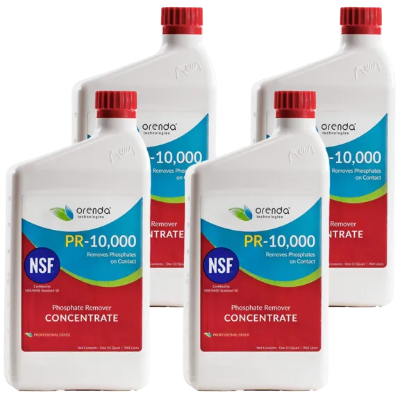 Orenda Technologies Concentrated Phosphate Remover PR-10000 1 Quart (Pack of 4)