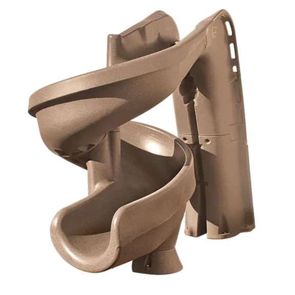 S.R. Smith Helix2 Solid Taupe Swimming Pool Slide