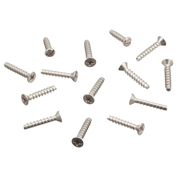 Hayward Automatic Skimmer Replacement Set - 1-1/4-Inch Long Self Tapping Face Plate Screws