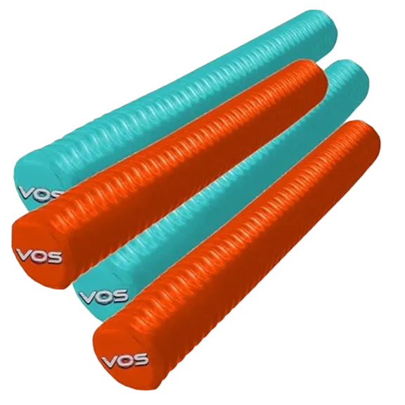 VOS Mega Noodle Wavy Sonic Seafoam & Cayman Coral, 4-Pack