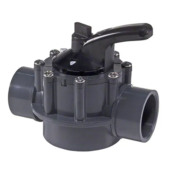 Hayward Check Valve with 2 port 1.5" x 2" PVC