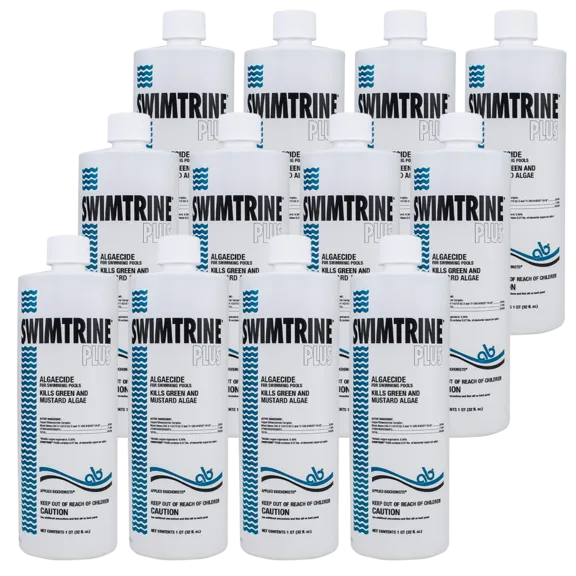 Applied Biochemists Swimtrine Plus Swimming Pool Algae and Deposit Control, 32oz (Pack of 12)