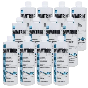 Applied Biochemists Swimtrine Plus Swimming Pool Algae and Deposit Control, 32oz (Pack of 12)