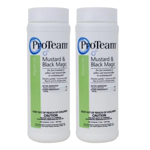 ProTeam Mustard and Black Magic Algae Treatment - 2 Pack of 2lb Containers