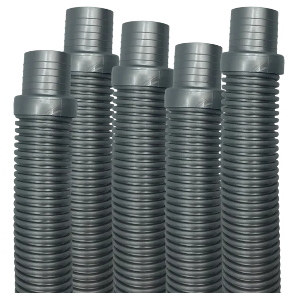 Puri Tech AquaBug Pool Hose for Hayward Navigator, Pool Vac Ultra, Silver, 4ft (Pack of 5)