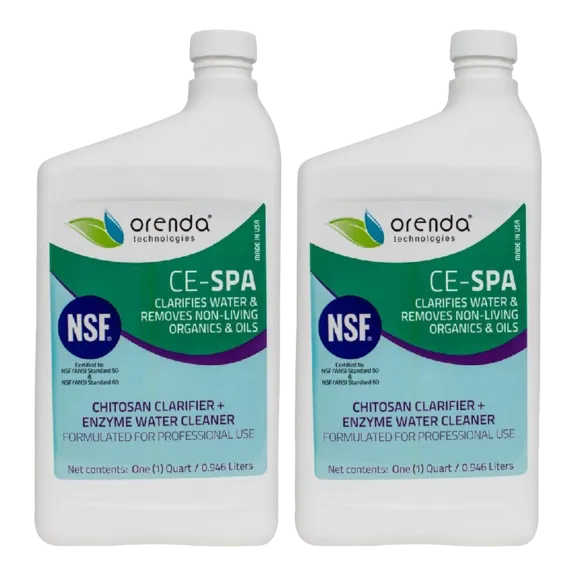 Orenda CE-SPA 1 Quart Spa Clarifier with Enzyme (Pack of 2)