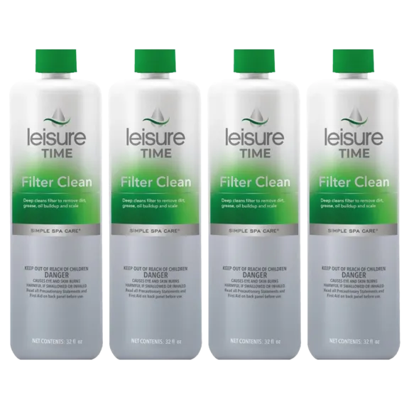Leisure Time Filter Clean Solution, 32oz (Pack of 4)